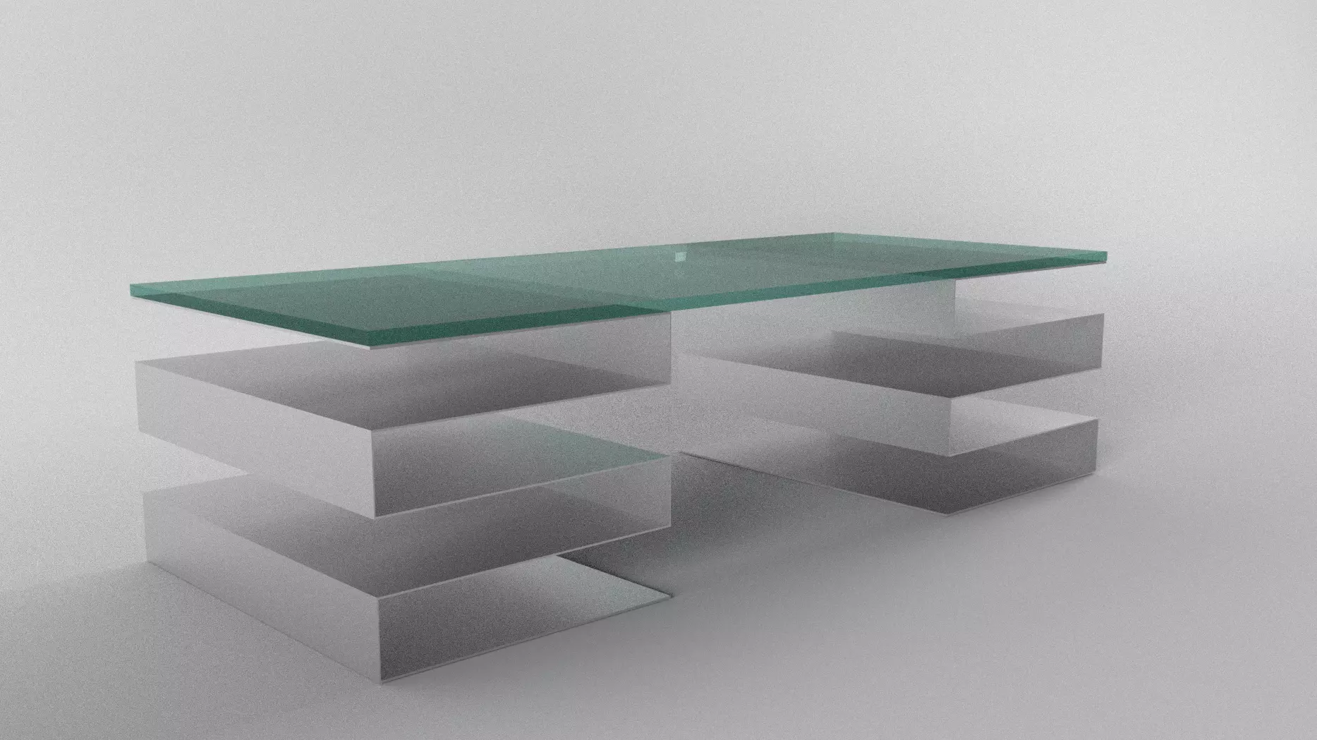 Modern Table 3D model_0