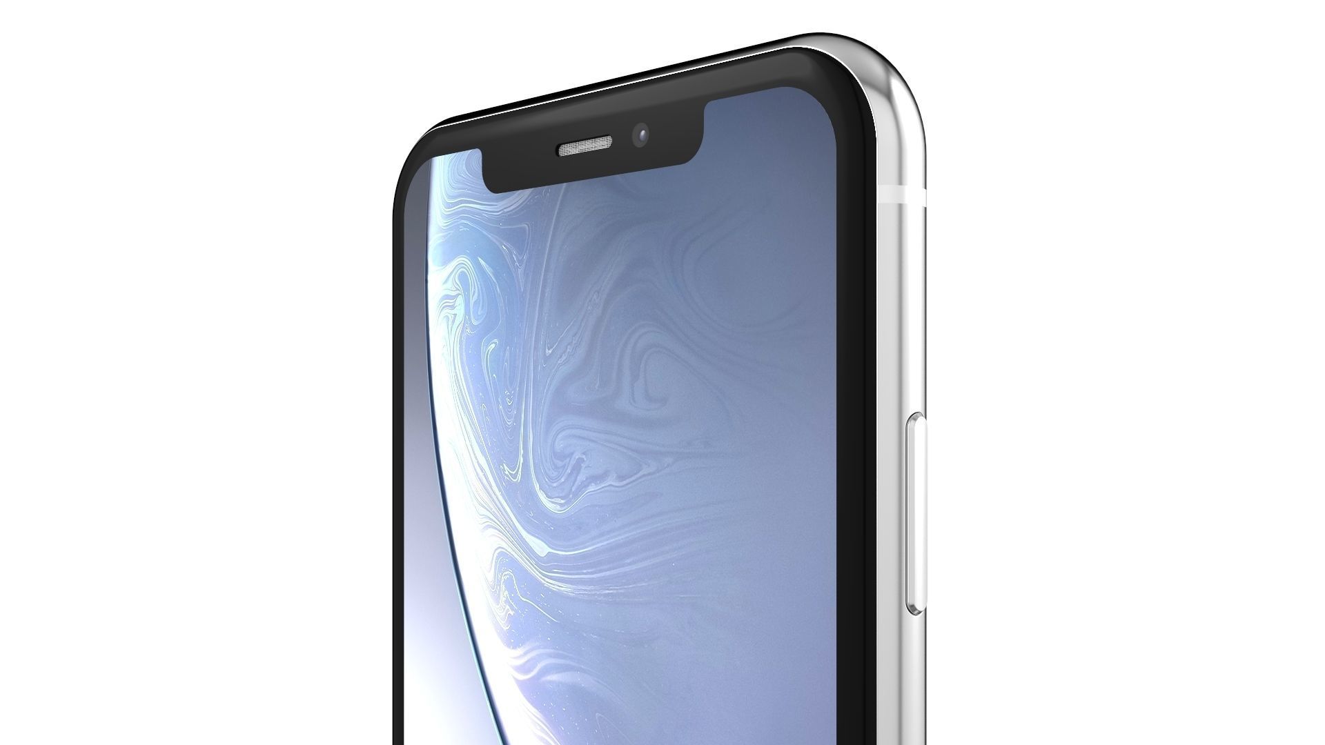 Apple iPhone XR White 3D model_11