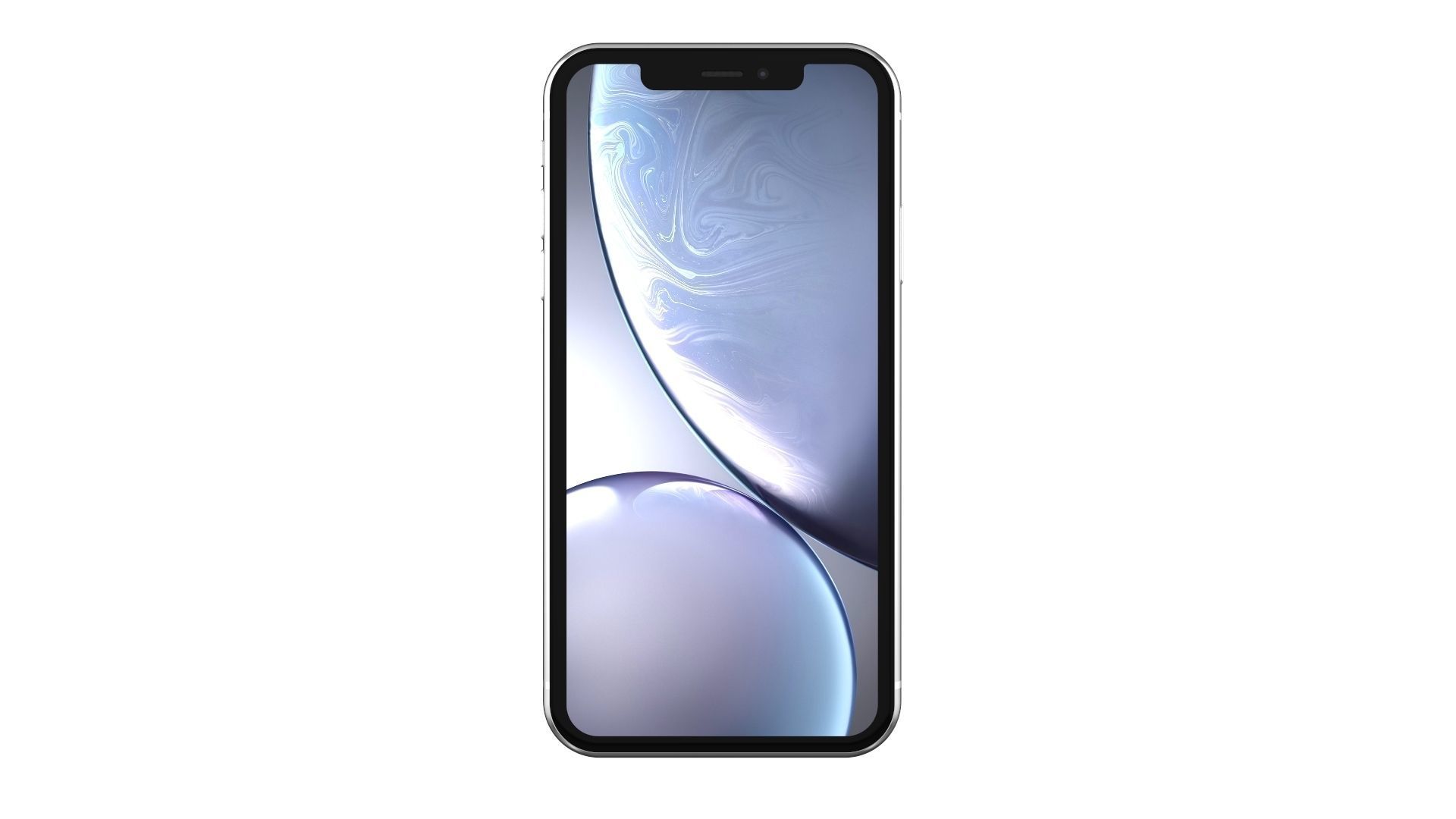 Apple iPhone XR White 3D model_1