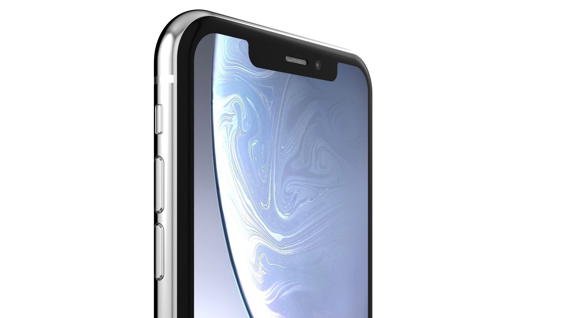 Apple iPhone XR White 3D model_10