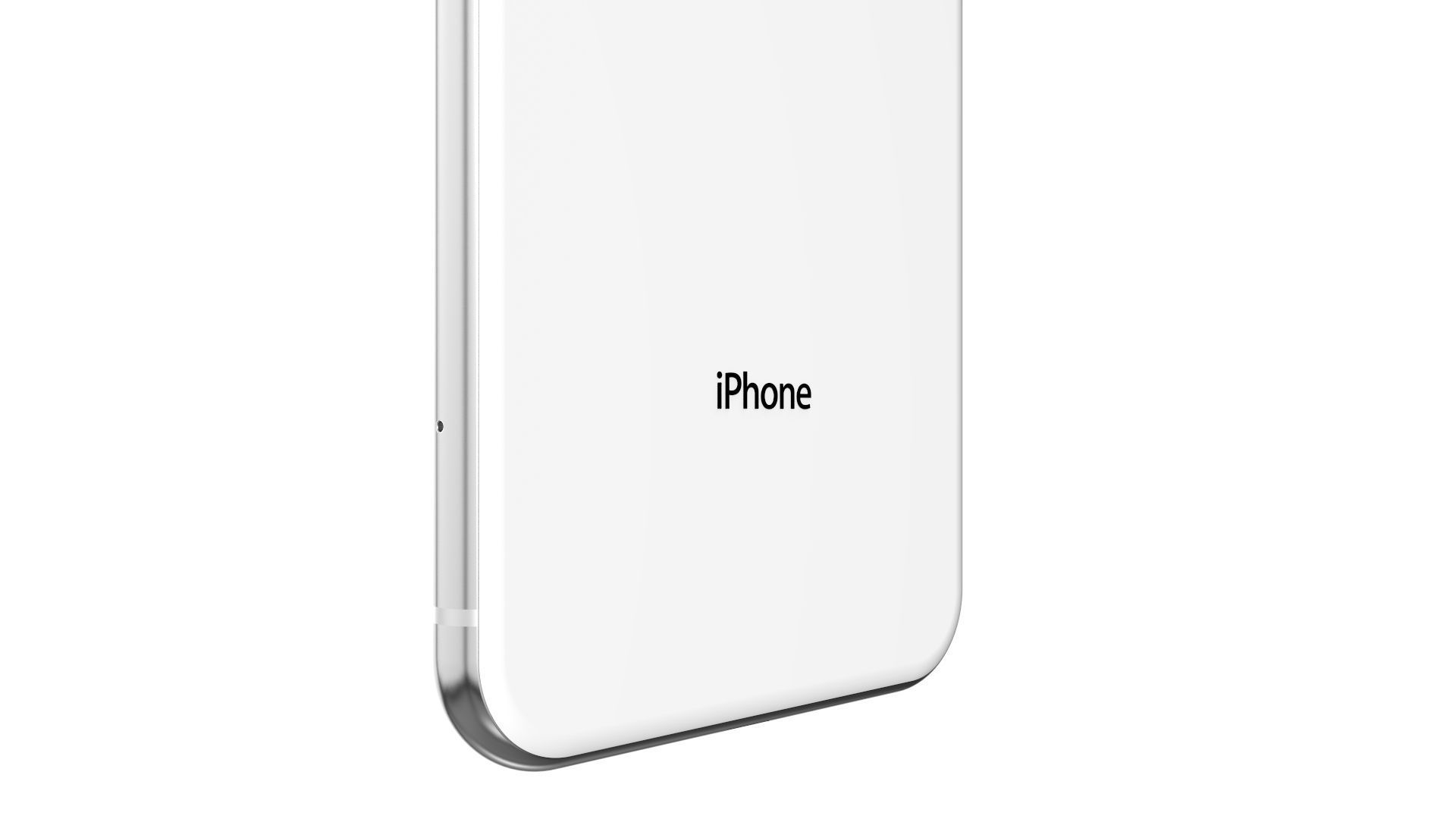 Apple iPhone XR White 3D model_13