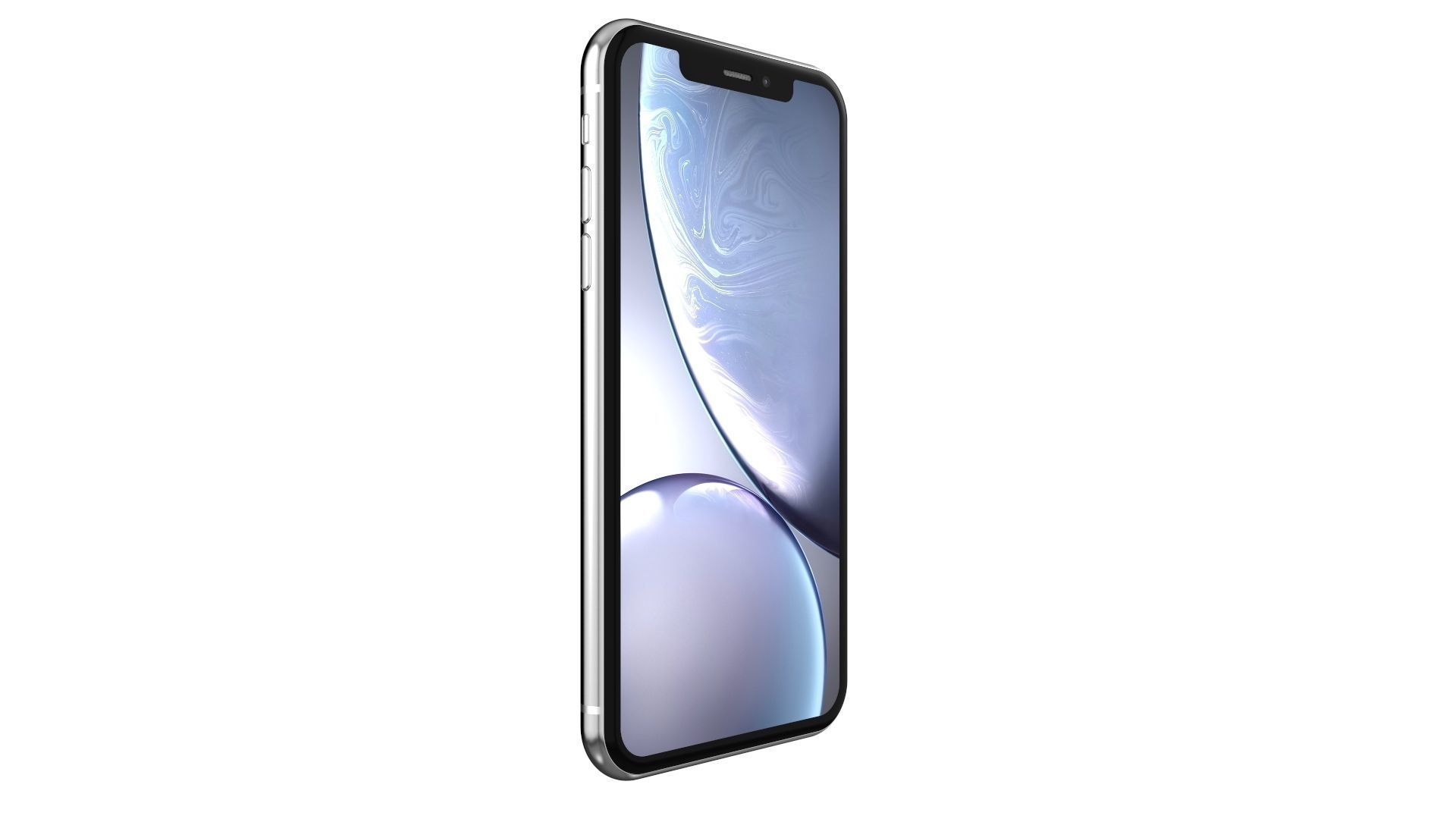Apple iPhone XR White 3D model_2