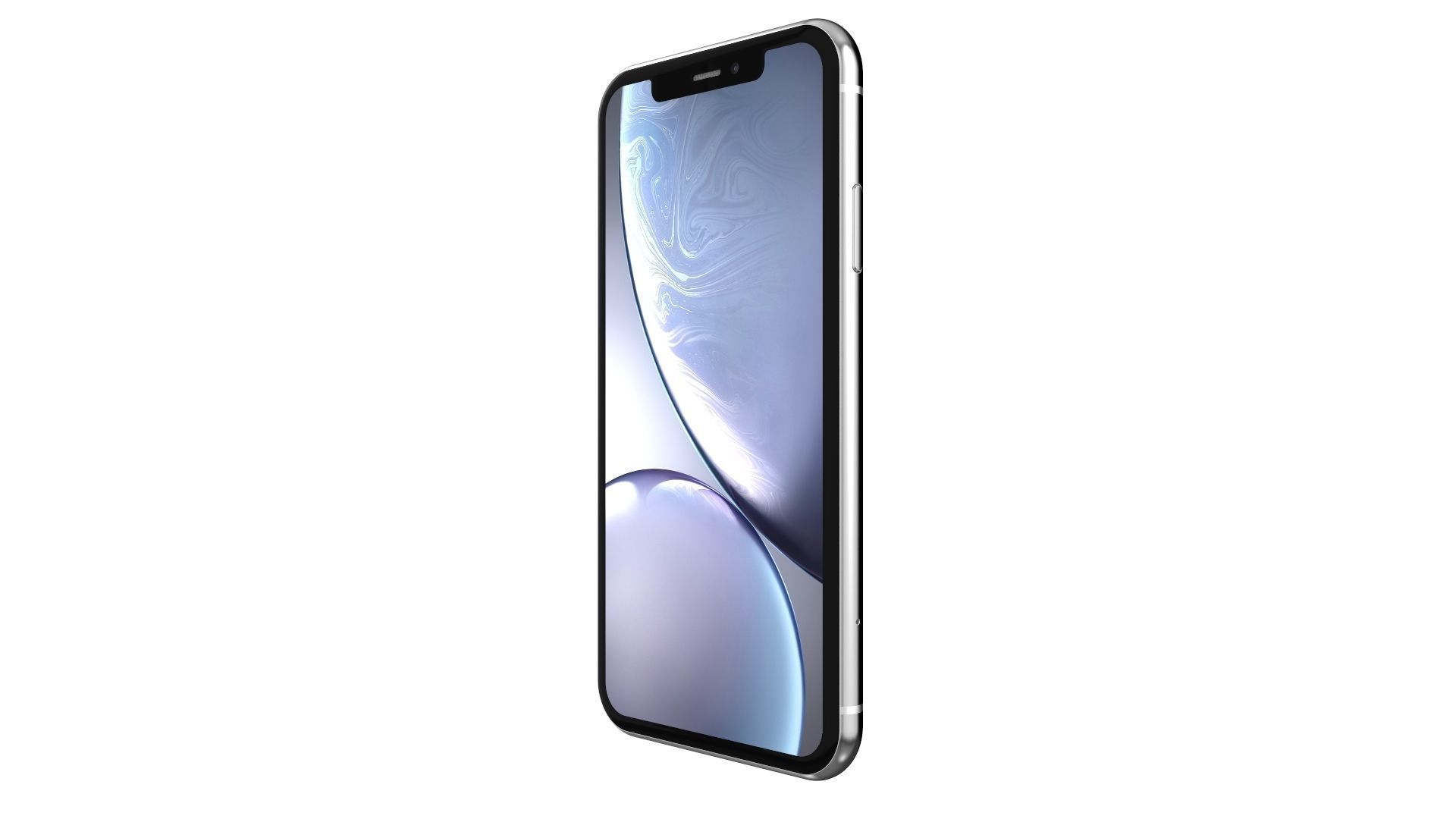 Apple iPhone XR White 3D model_8