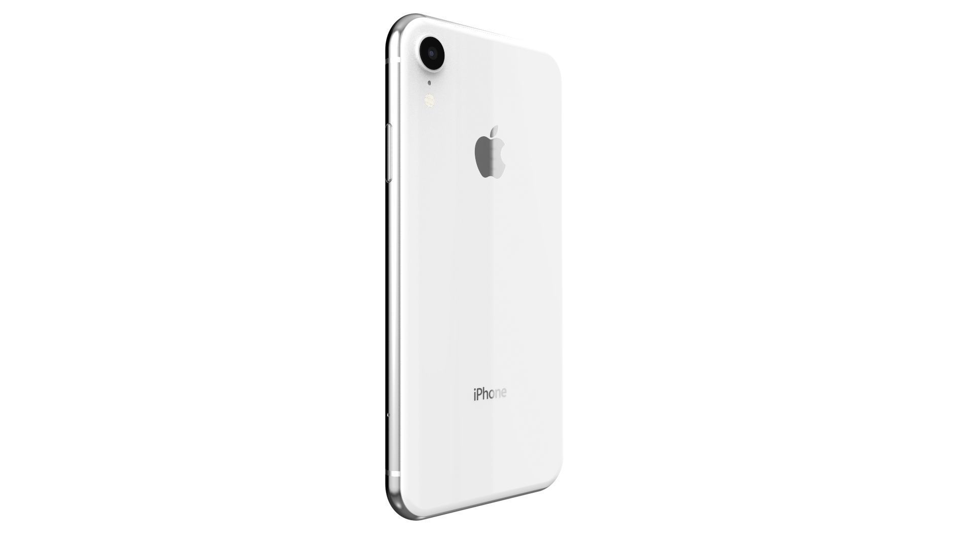 Apple iPhone XR White 3D model_6