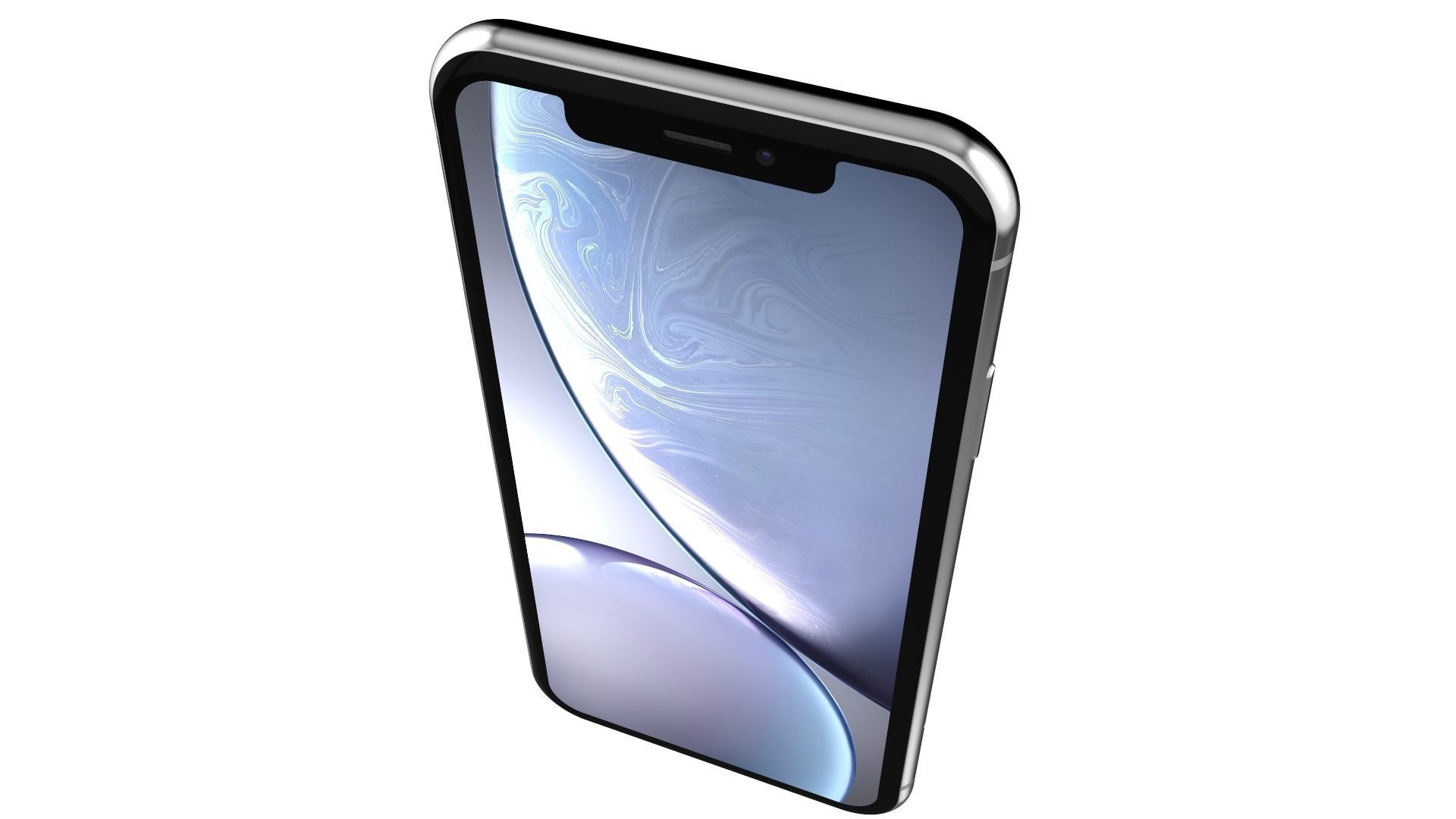 Apple iPhone XR White 3D model_9