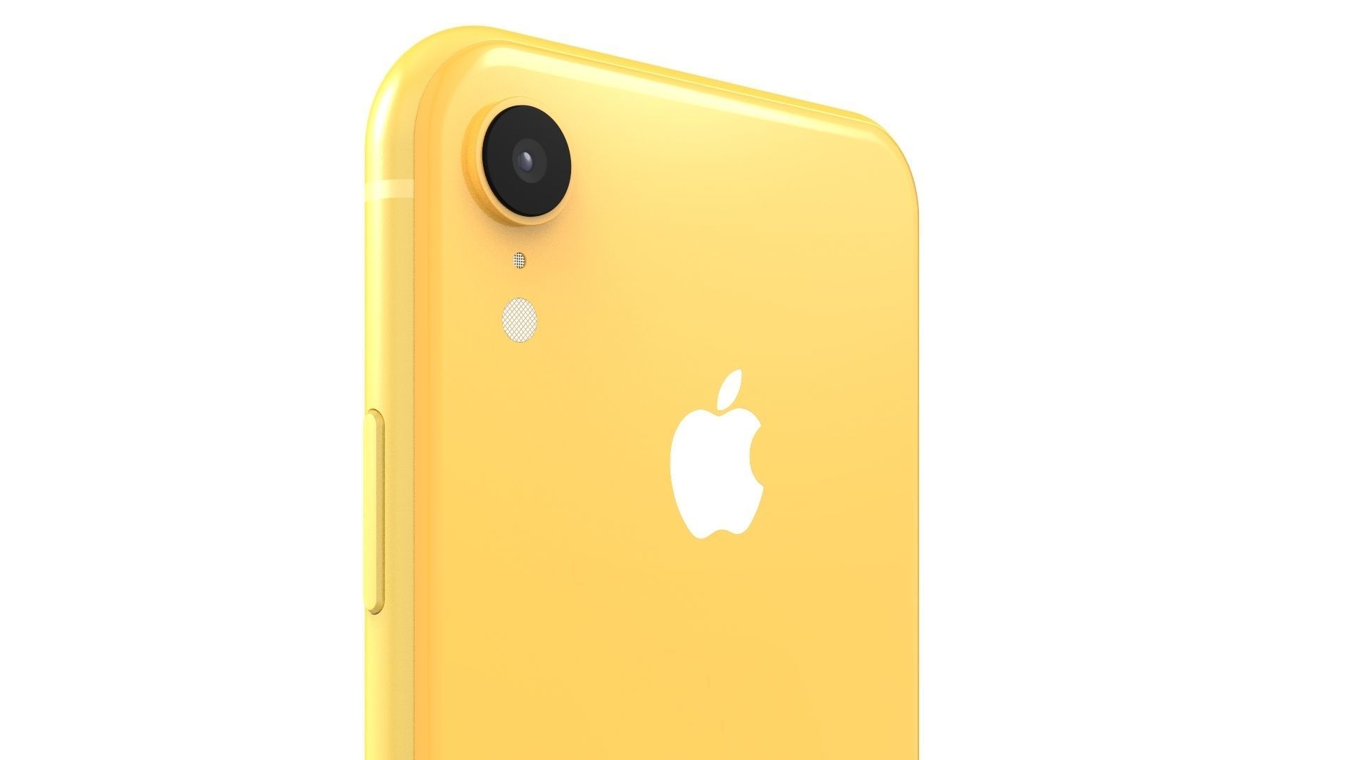 Apple iPhone XR Yellow 3D model_12