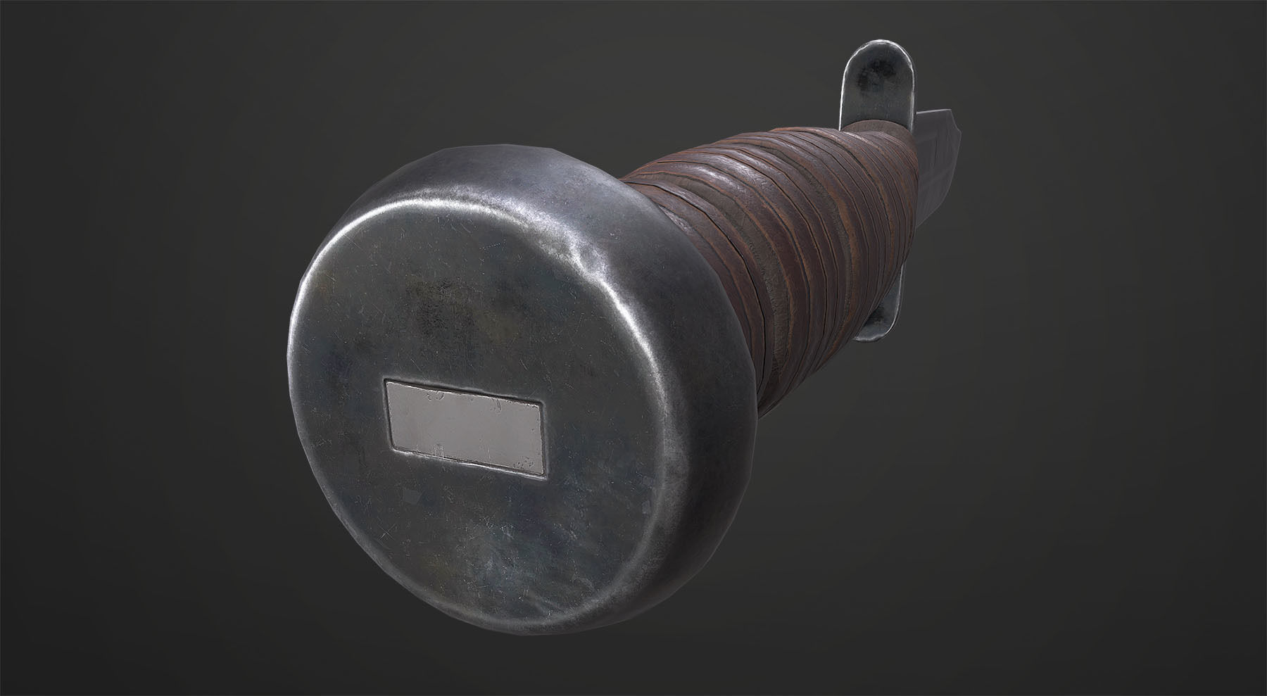 KA BAR Fighting Knife PBR 4k Texture VR - AR Low-poly 3D model_5