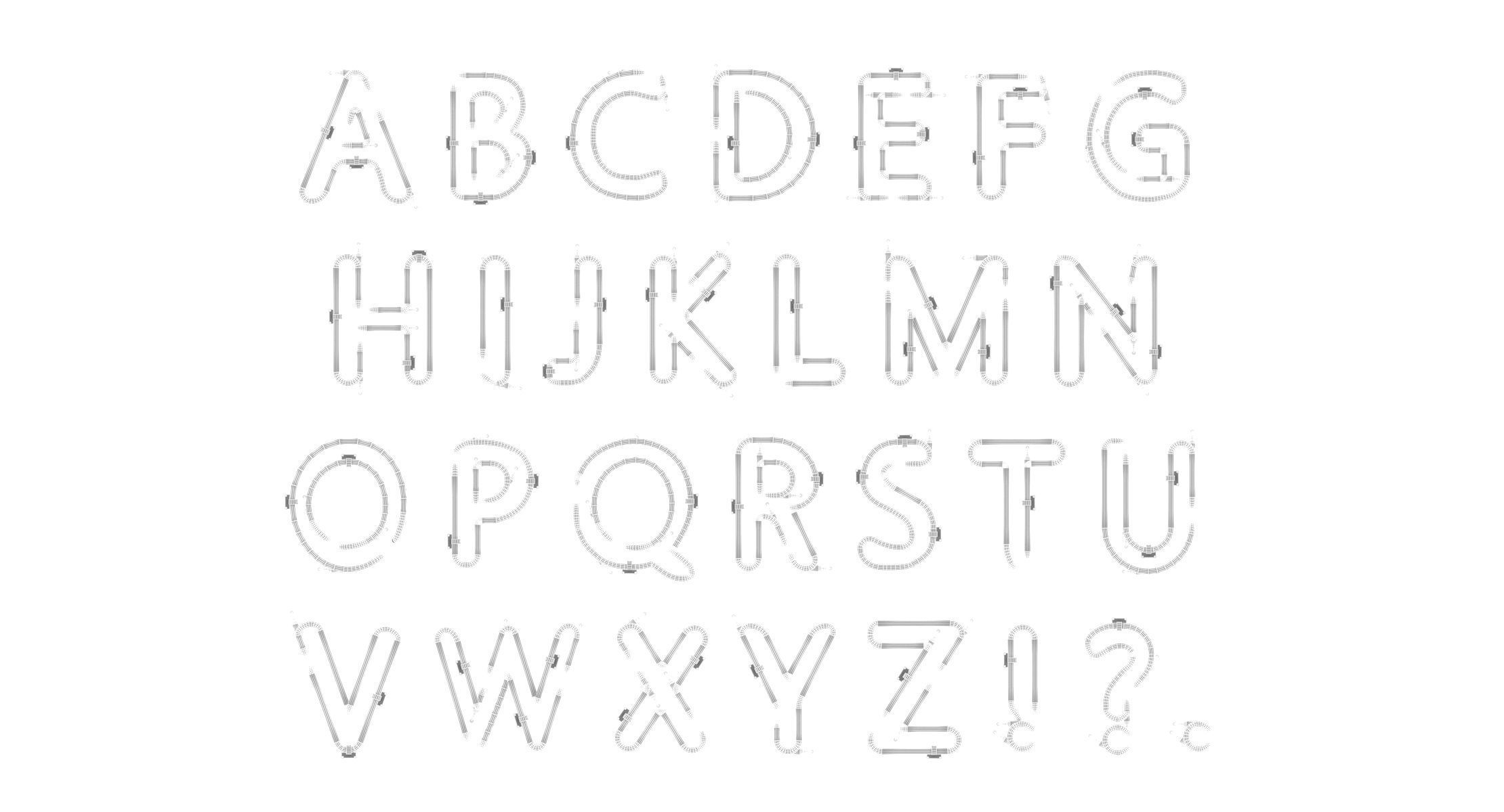 Neon Alphabet 2 3D model_8