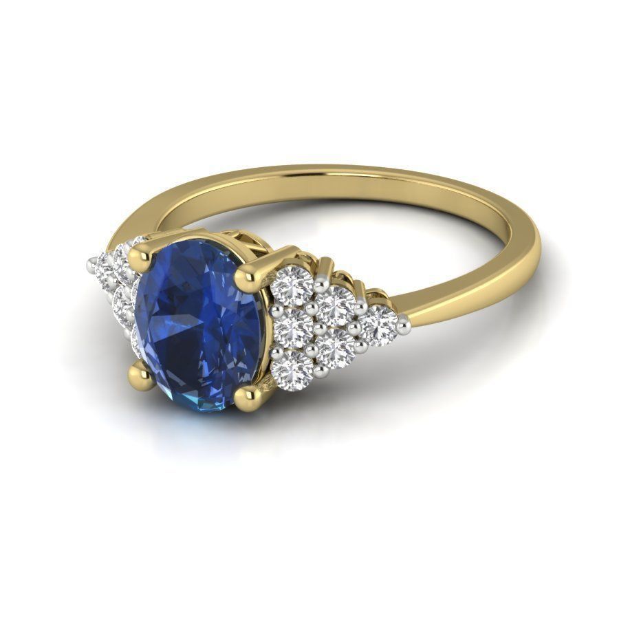 Women ring 3dm render detail 3D print model 3D print model_4