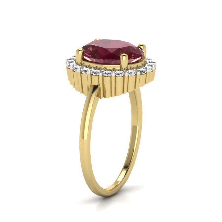 Women ring 3dm render detail 3D print model 3D print model_3