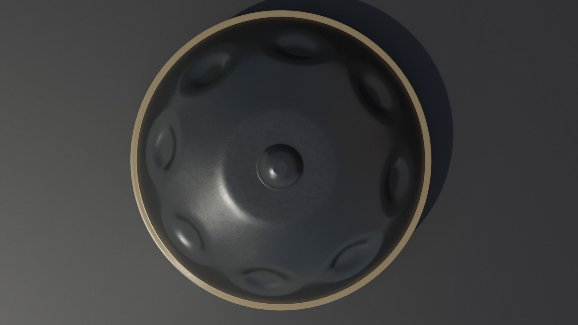 Hang Drum  3D model_3