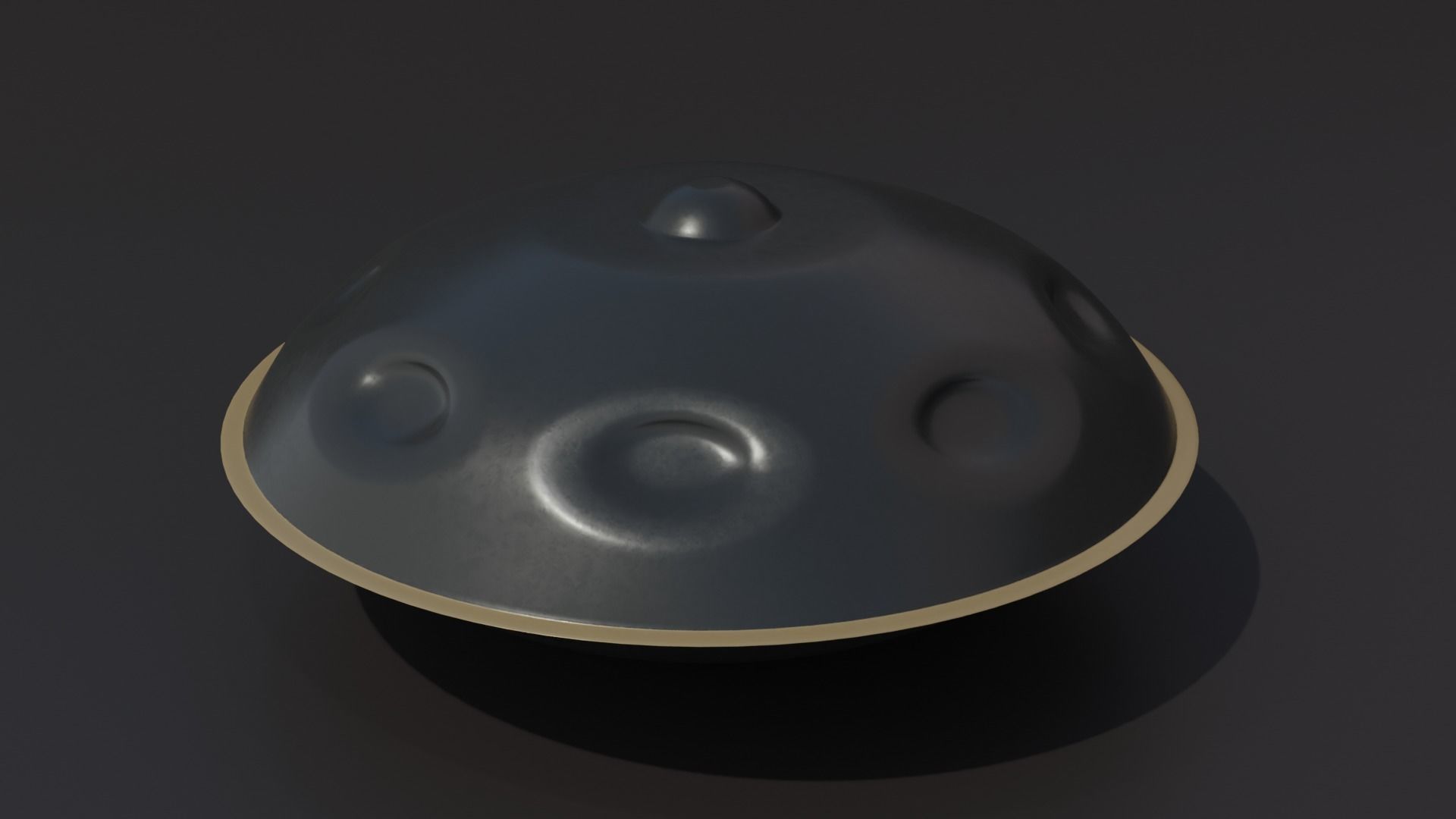 Hang Drum  3D model_2