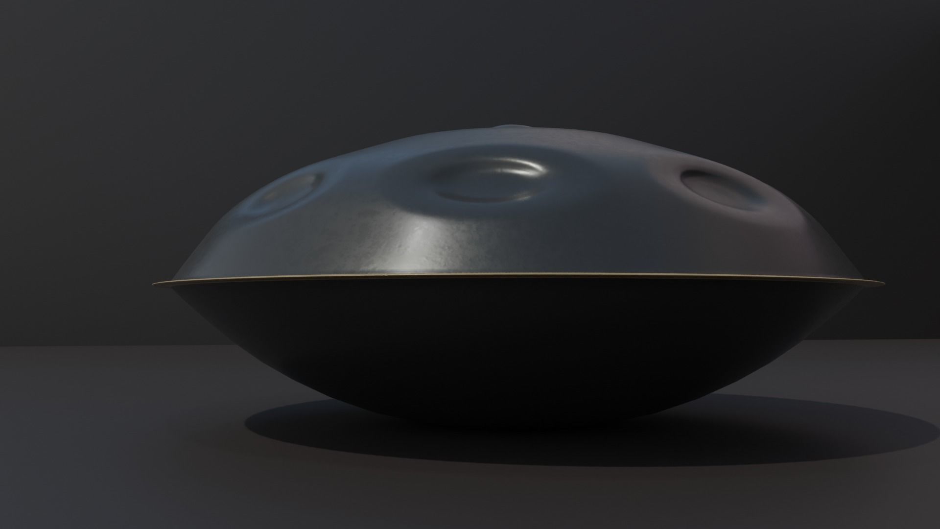 Hang Drum  3D model_1