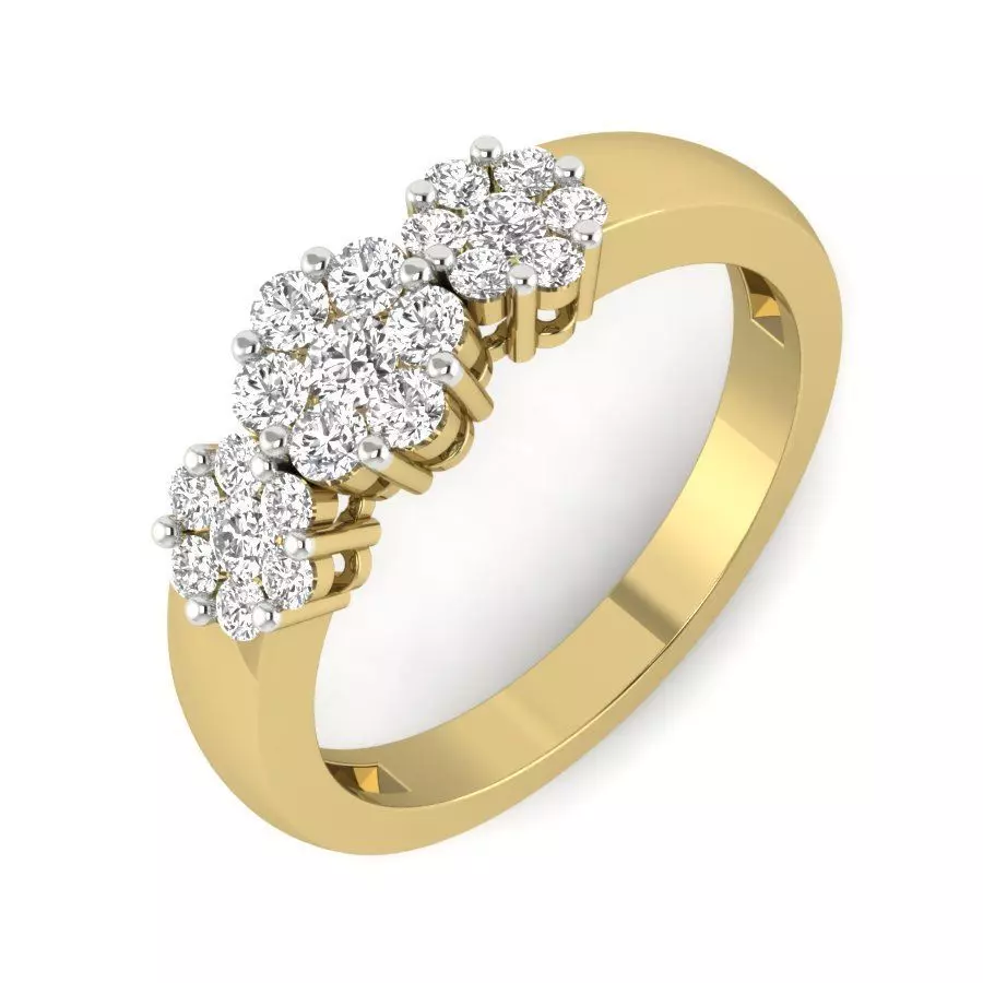 Women ring 3dm render detail 3D print model 3D print model_0