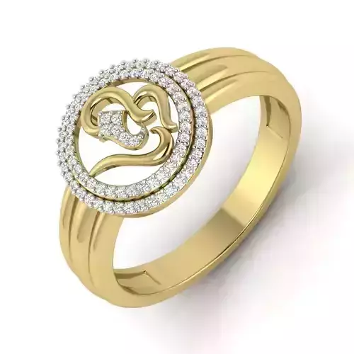 Women ring 3dm render detail 3D print model