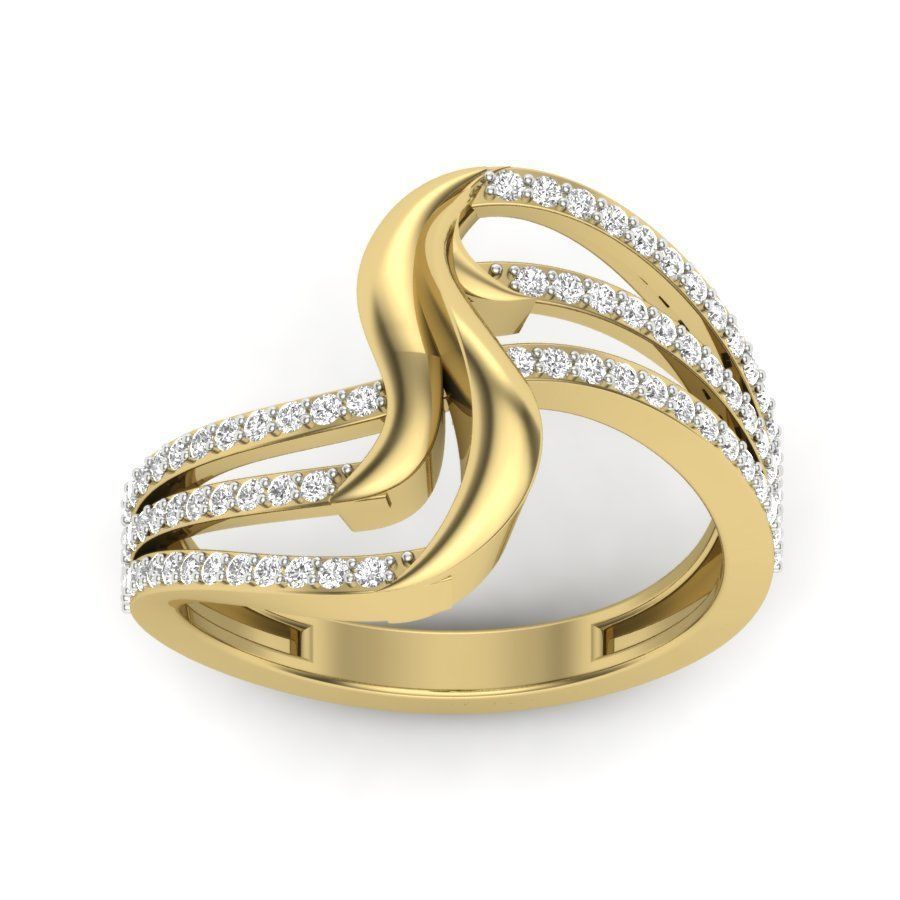 Women ring 3dm render detail 3D print model 3D print model_1