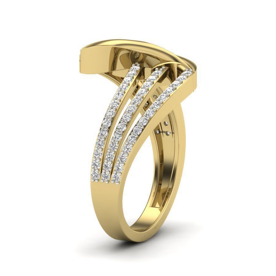 Women ring 3dm render detail 3D print model 3D print model_3