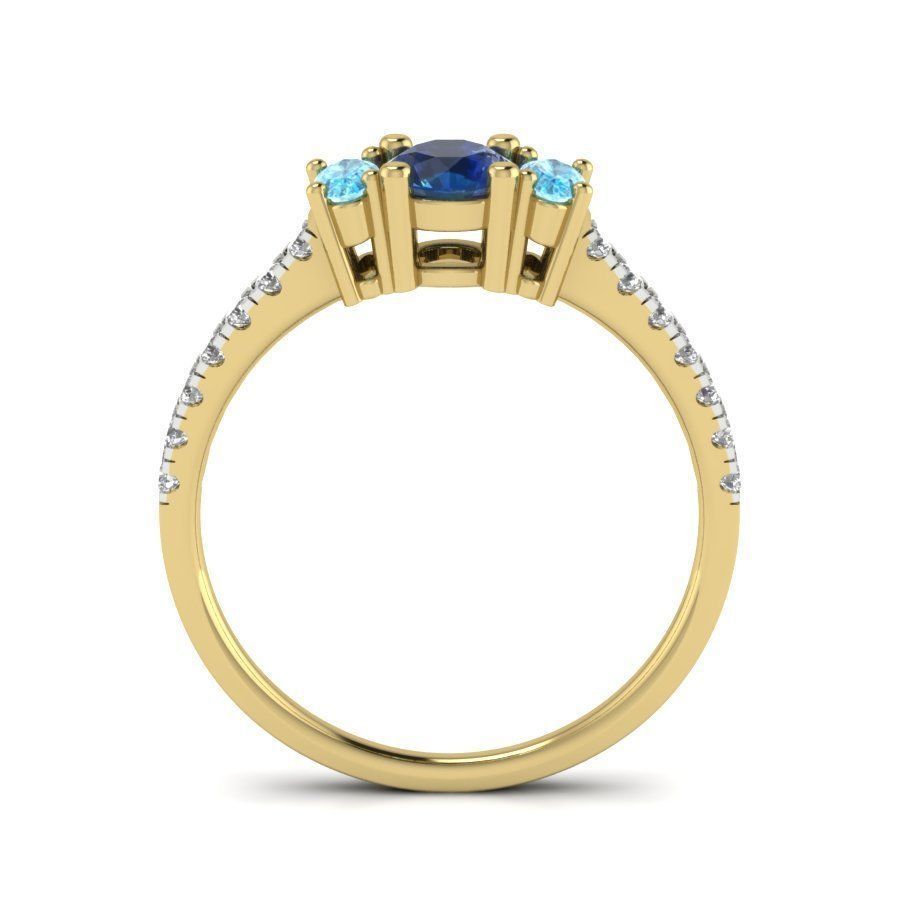 Women ring 3dm render detail 3D print model 3D print model_2