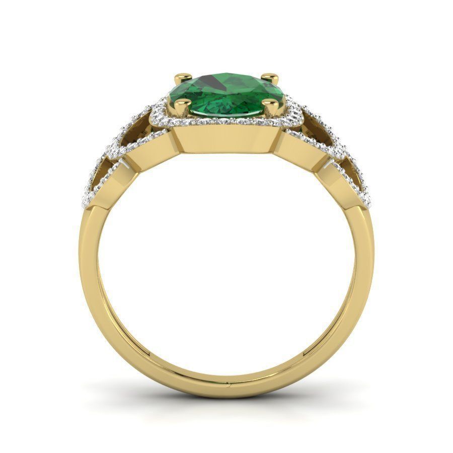 Women ring 3dm render detail 3D print model 3D print model_2