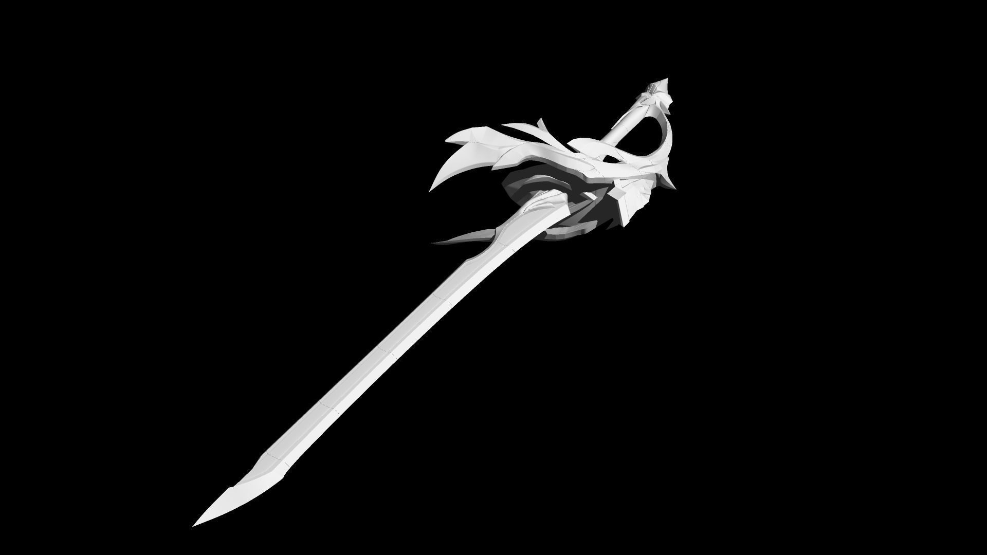 Genshin impact aquila favonia 3D print model_6