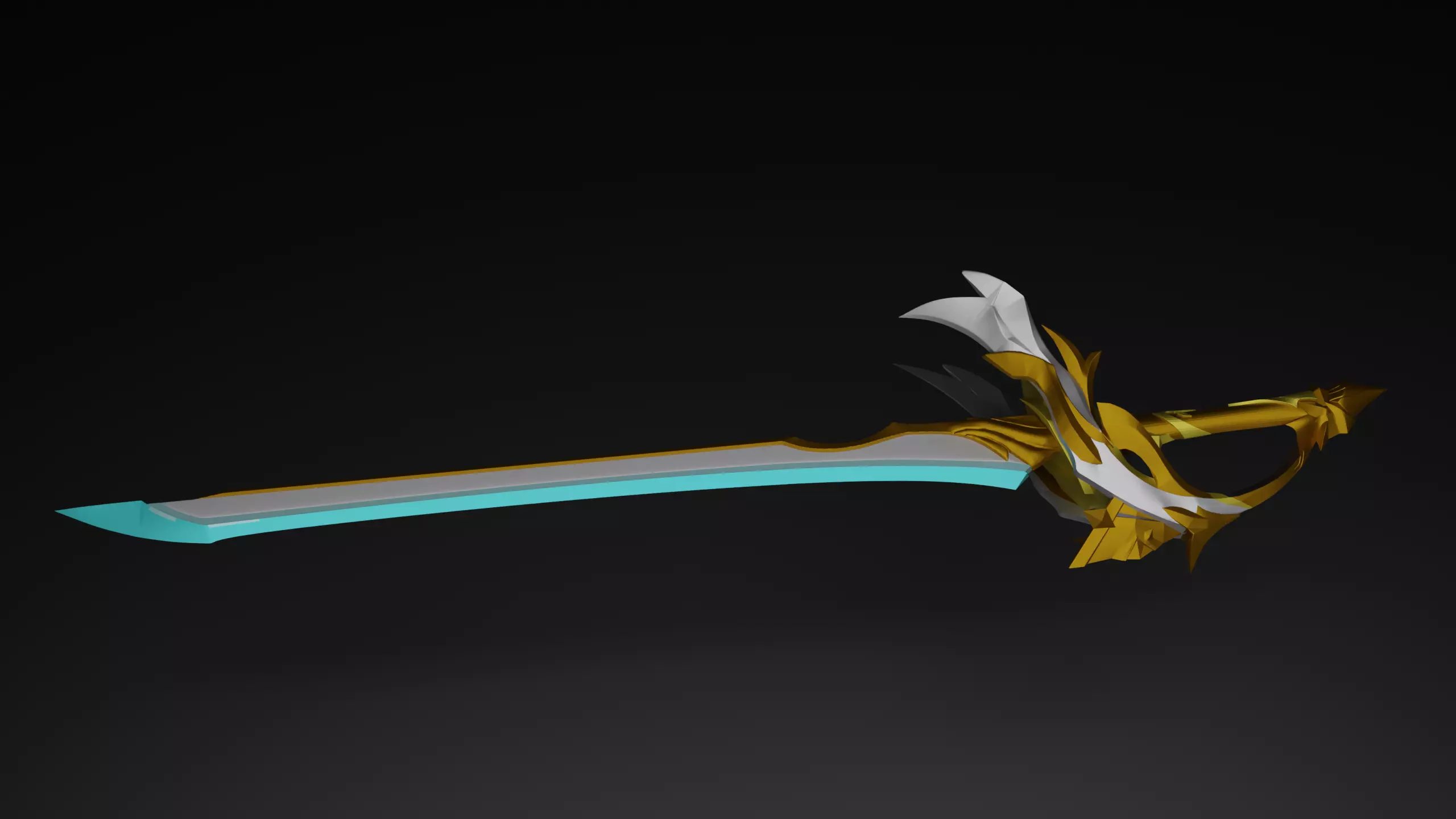 Genshin impact aquila favonia 3D print model_0