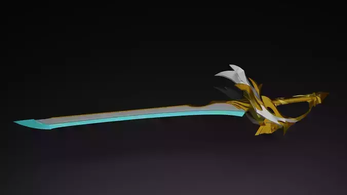 Genshin impact aquila favonia 3D print model