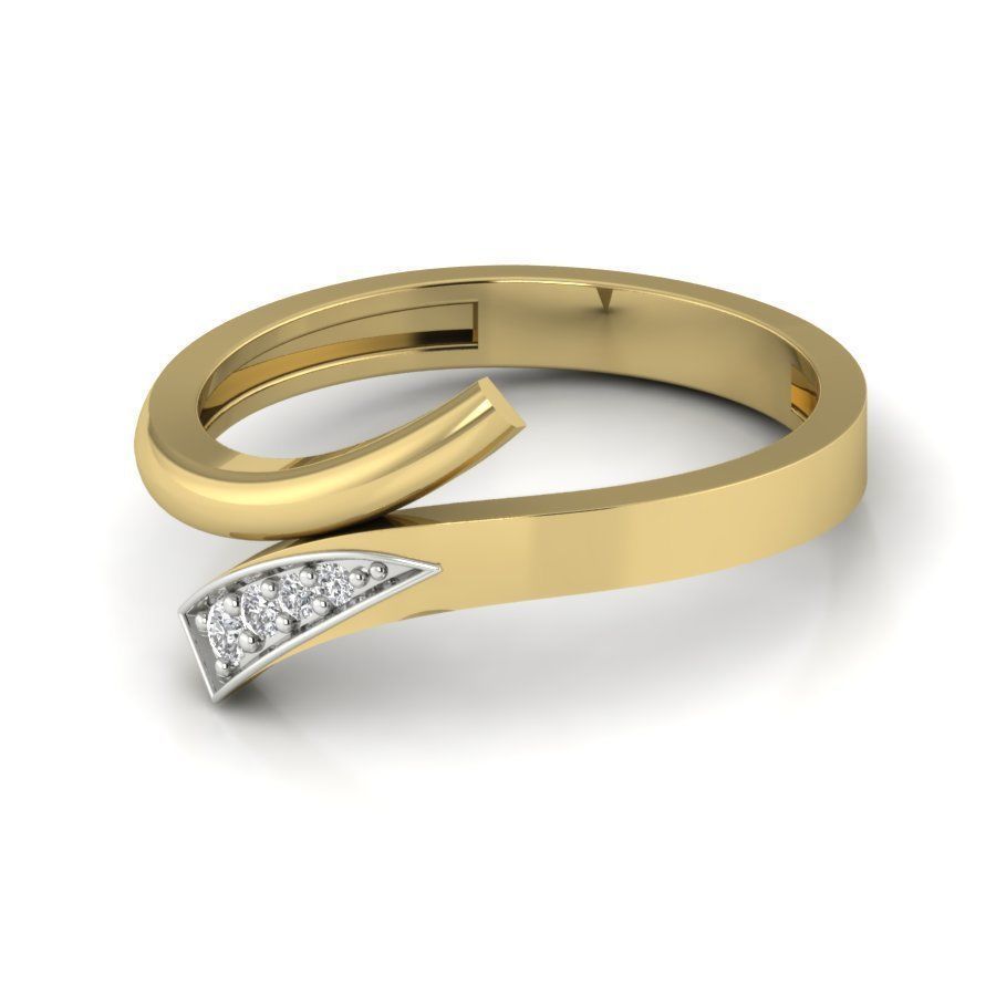 Women ring 3dm render detail 3D print model 3D print model_4