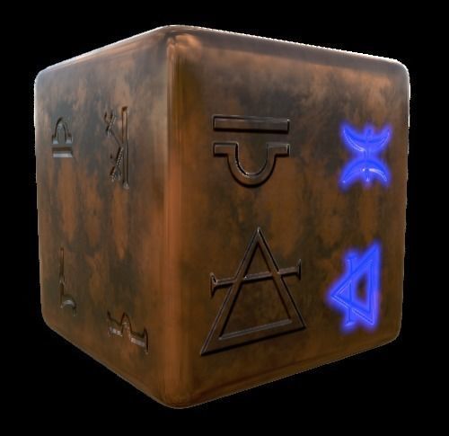 Ancient Alchemy runes set Height map Alpha Brushes decals Texture_9