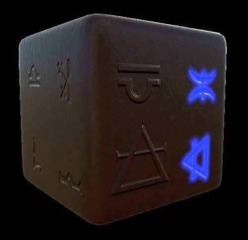 Ancient Alchemy runes set Height map Alpha Brushes decals Texture_5