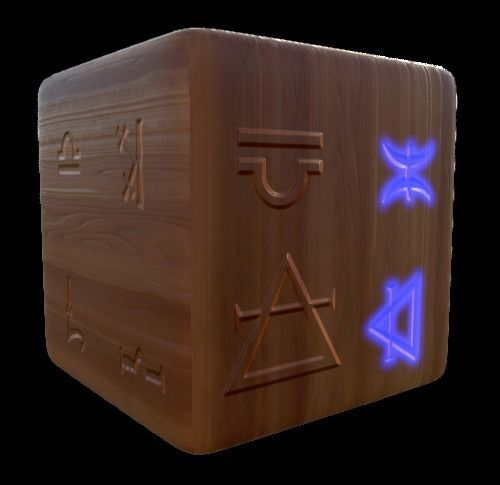 Ancient Alchemy runes set Height map Alpha Brushes decals Texture_4