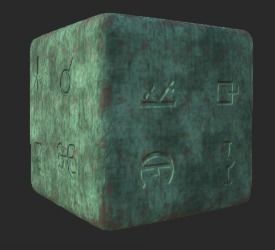 Ancient Alchemy runes set Height map Alpha Brushes decals Texture_20