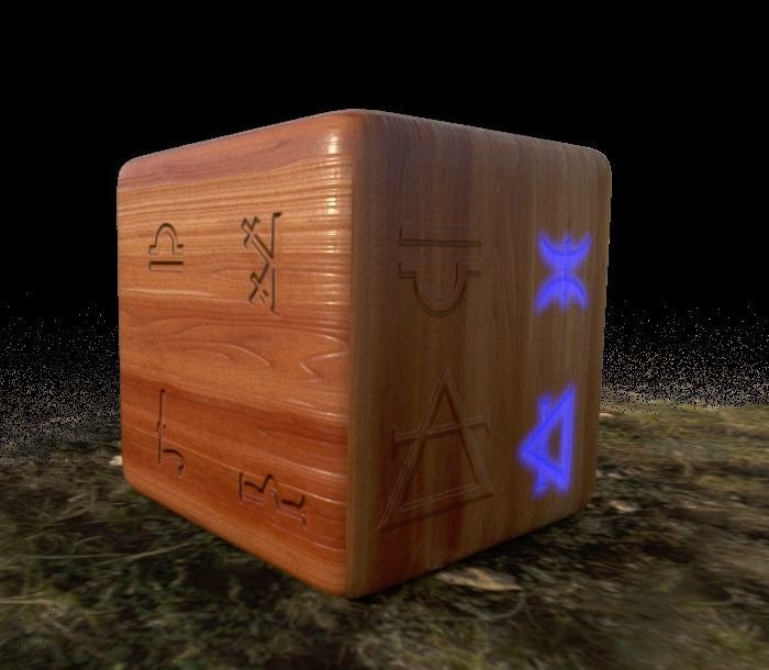 Ancient Alchemy runes set Height map Alpha Brushes decals Texture_11
