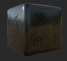 Ancient Alchemy runes set Height map Alpha Brushes decals Texture_18