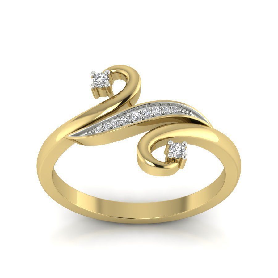 Women ring 3dm render detail 3D print model 3D print model_1