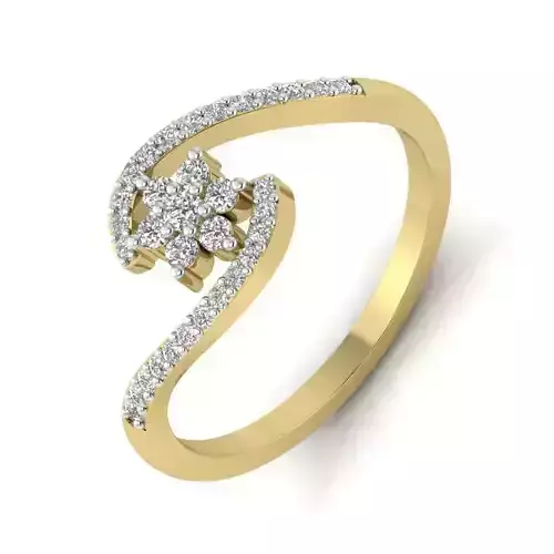 Women ring 3dm render detail 3D print model