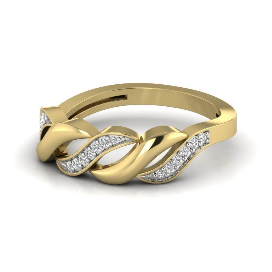 Women ring 3dm render detail 3D print model 3D print model_4
