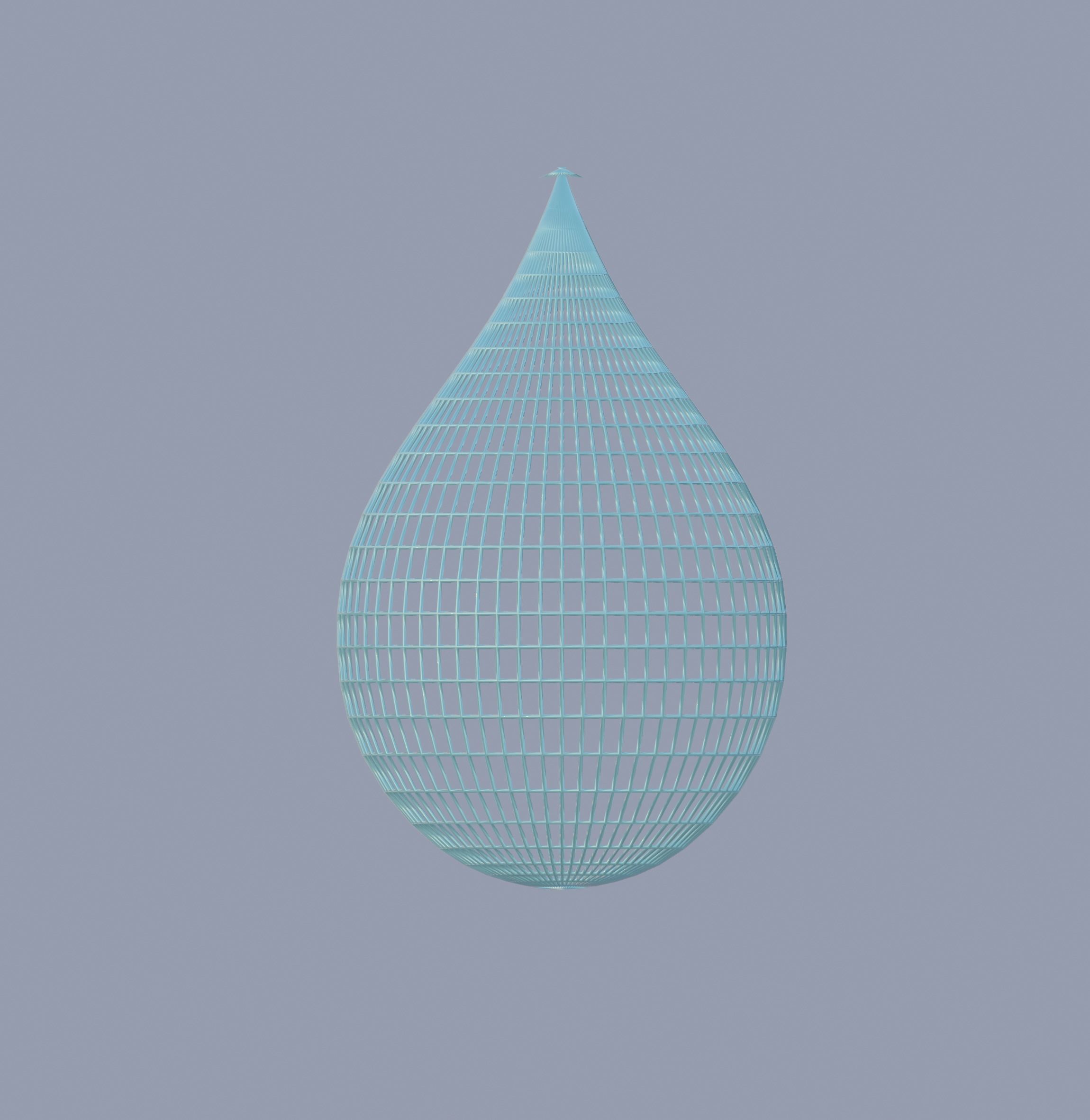 Droplet with Shapes 3D model_10