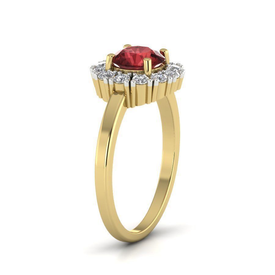 Women ring 3dm render detail 3D print model 3D print model_3