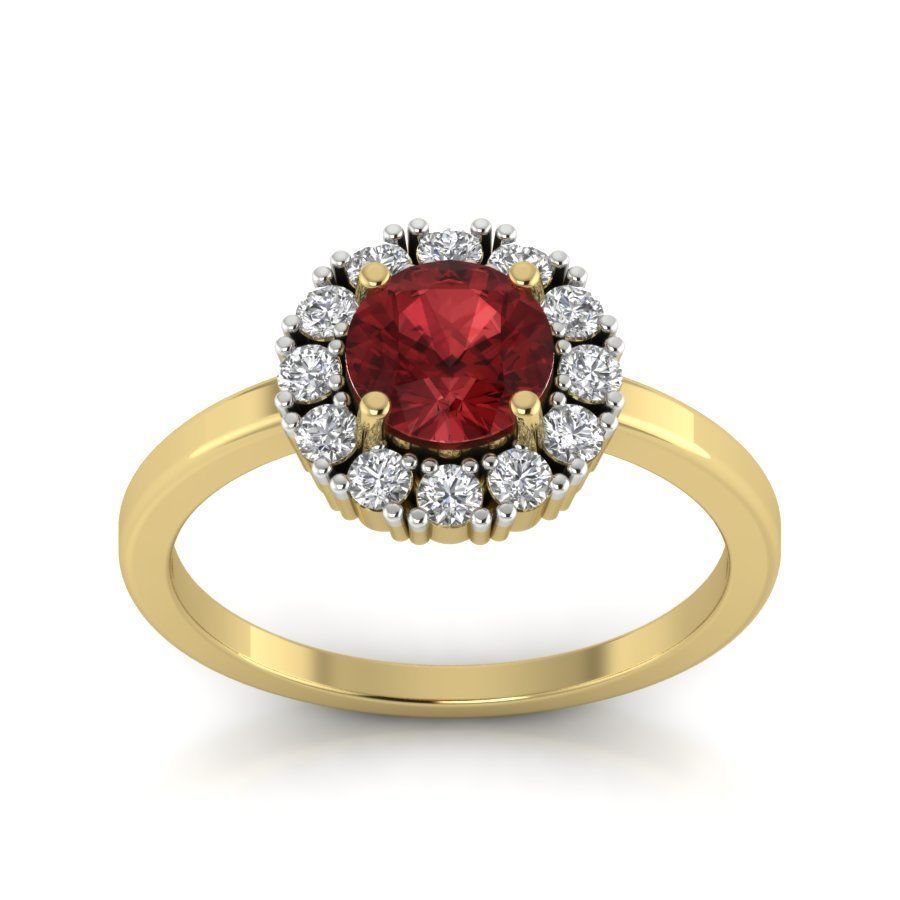 Women ring 3dm render detail 3D print model 3D print model_1