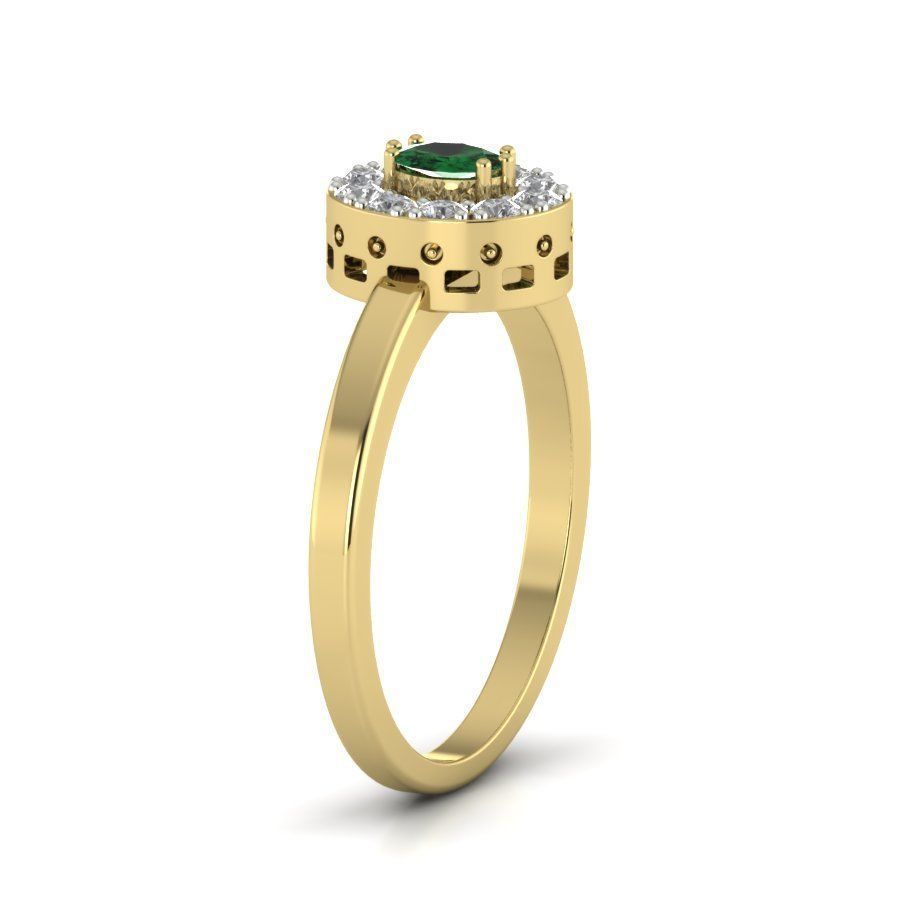 Women ring 3dm render detail 3D print model 3D print model_3