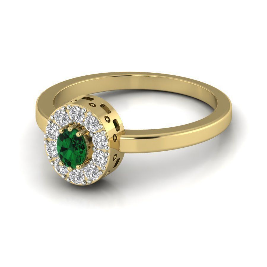 Women ring 3dm render detail 3D print model 3D print model_4