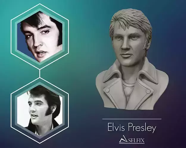 Elvis Presley sculpture Ready to Print 3D print model