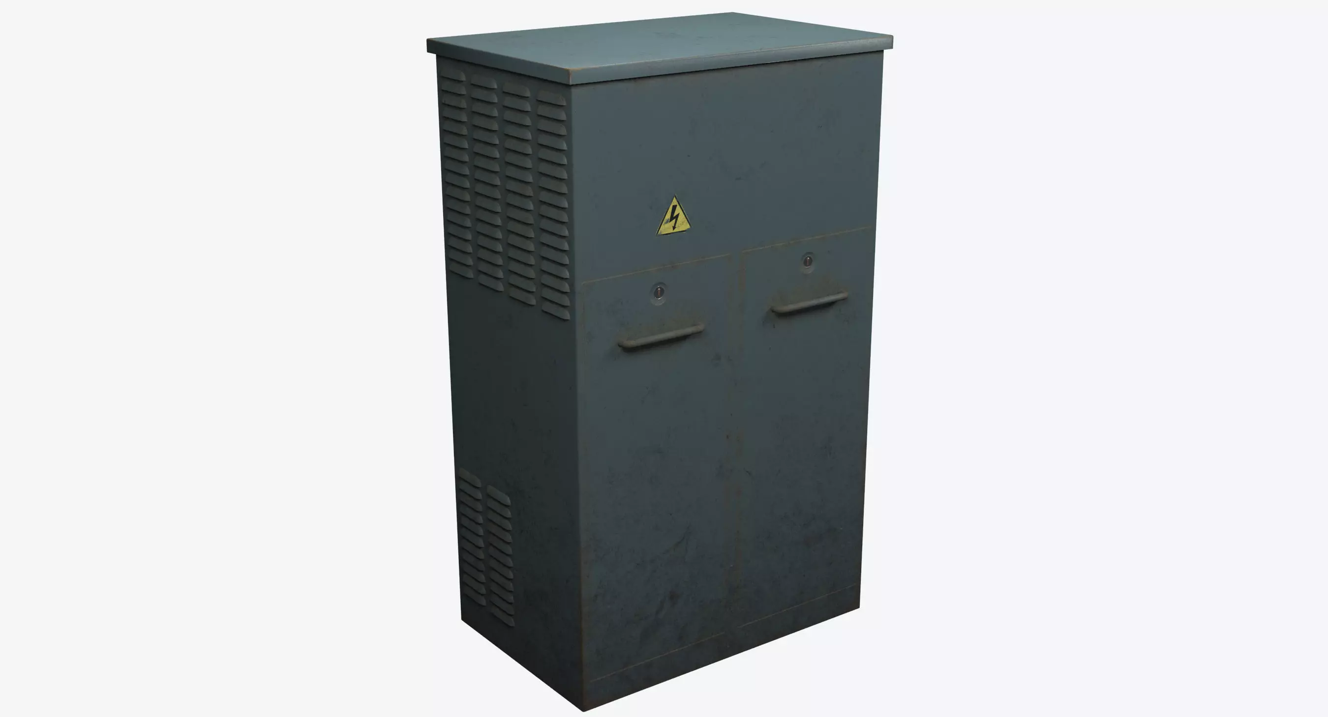  Electrical Box 1 Low-poly 3D model_0
