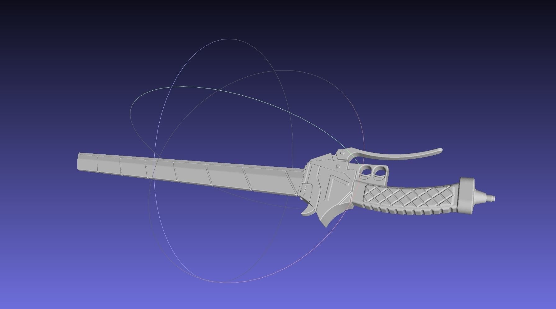 Attack On Titan Sword Functional Assembly 3D print model_45