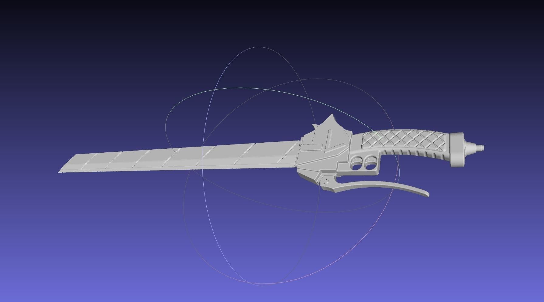Attack On Titan Sword Functional Assembly 3D print model_7