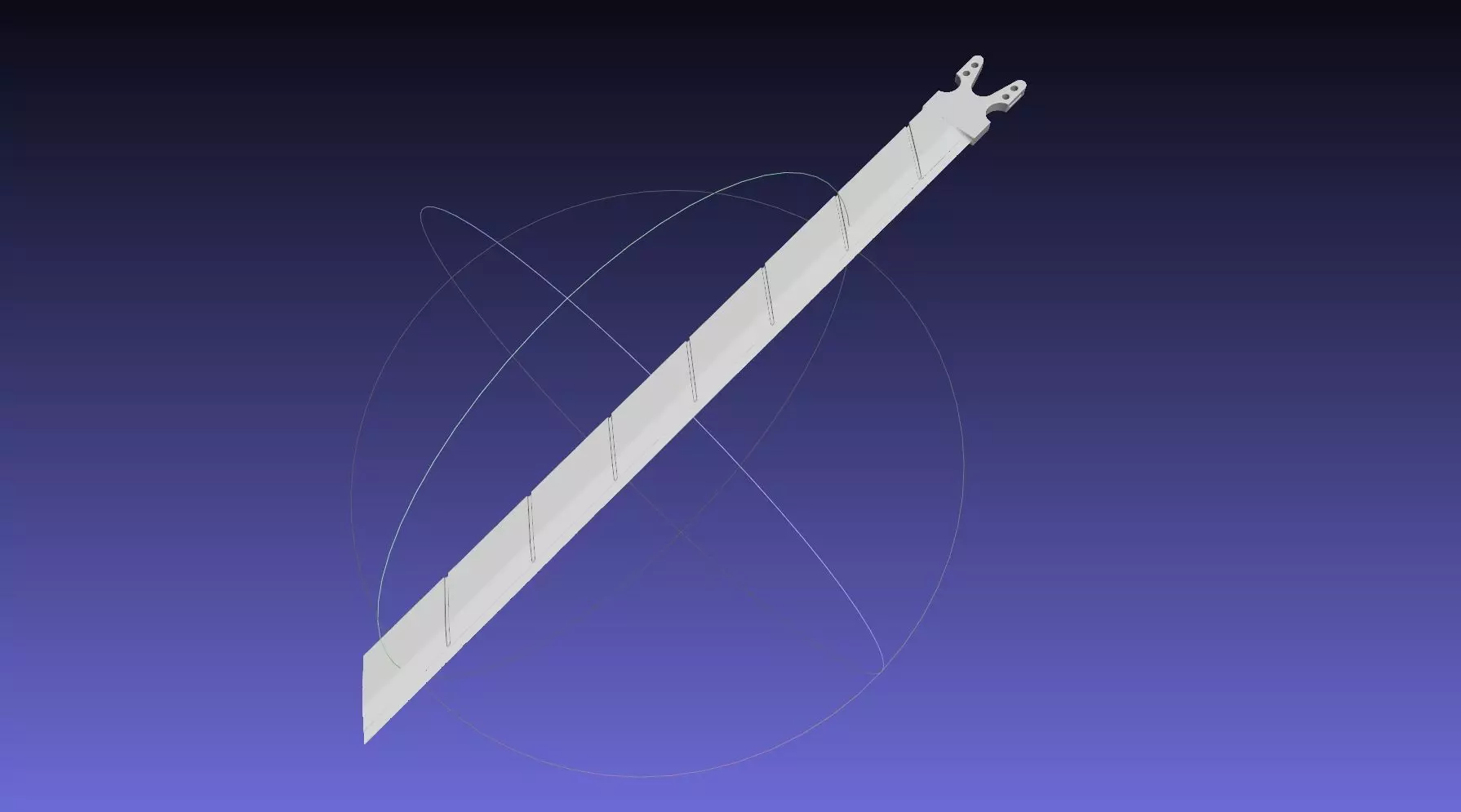 Attack On Titan Sword Functional Assembly 3D print model_0