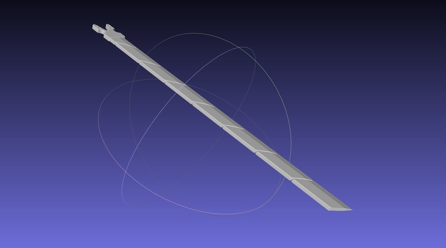 Attack On Titan Sword Functional Assembly 3D print model_8