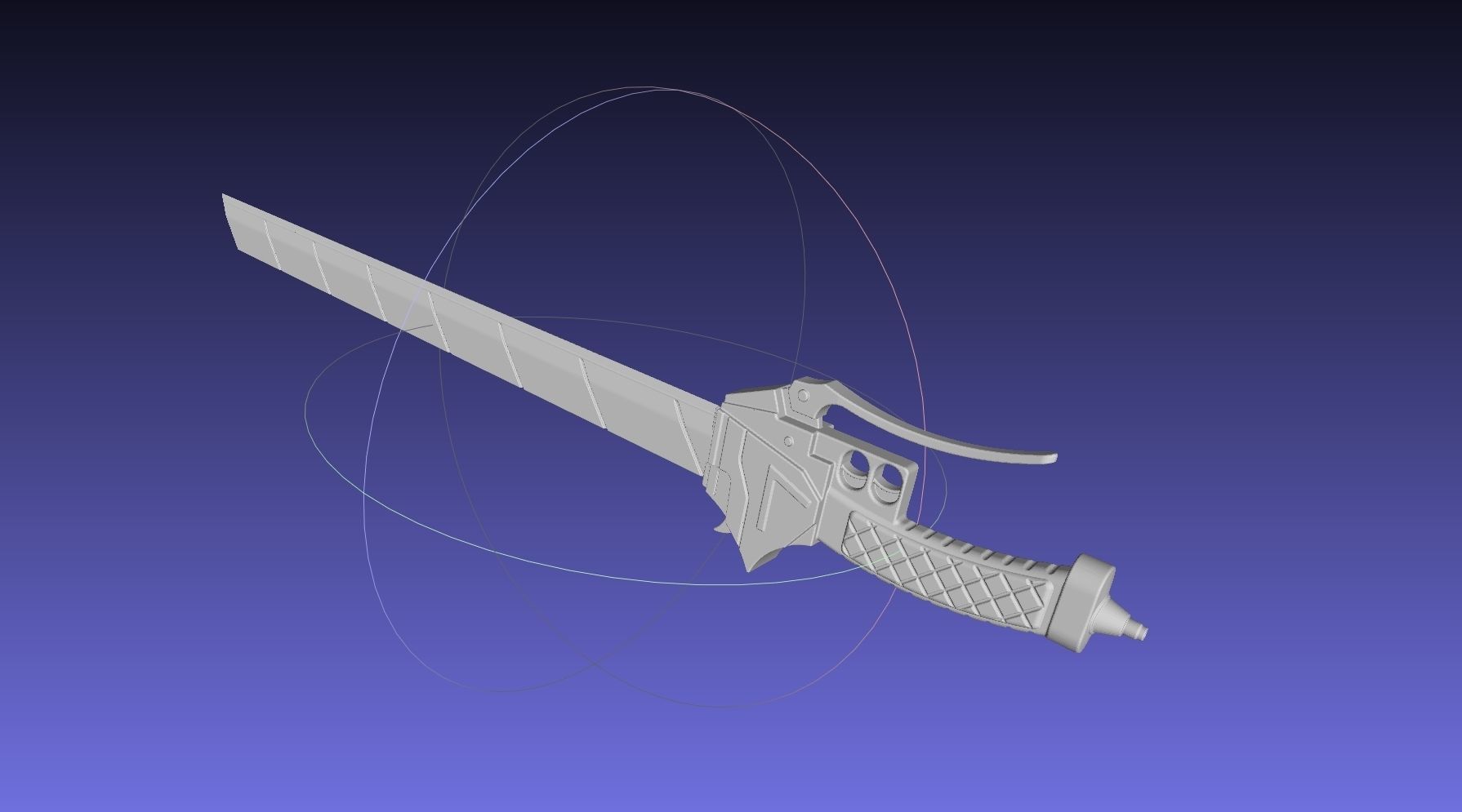 Attack On Titan Sword Functional Assembly 3D print model_46