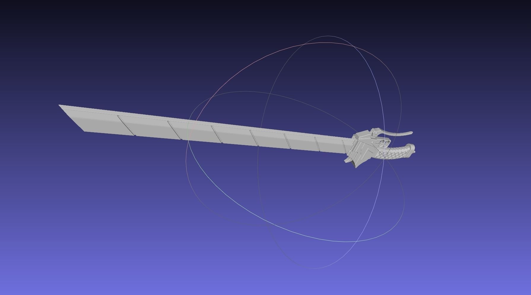 Attack On Titan Sword Functional Assembly 3D print model_44