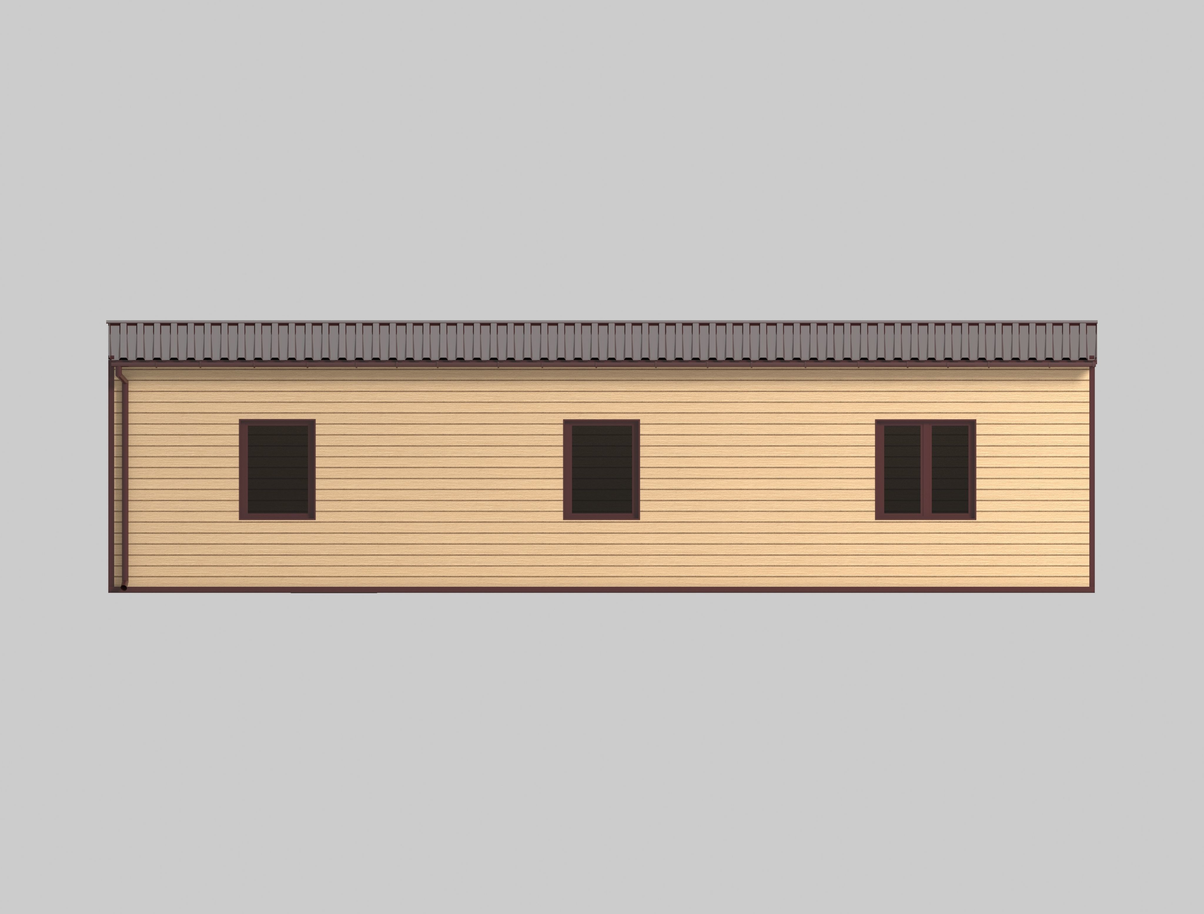 Private House complete project for assembly 3D model_8